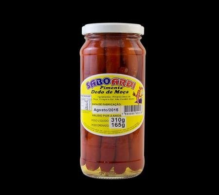 PIMENTA DEDO DE MOÇA 170 GRAMAS