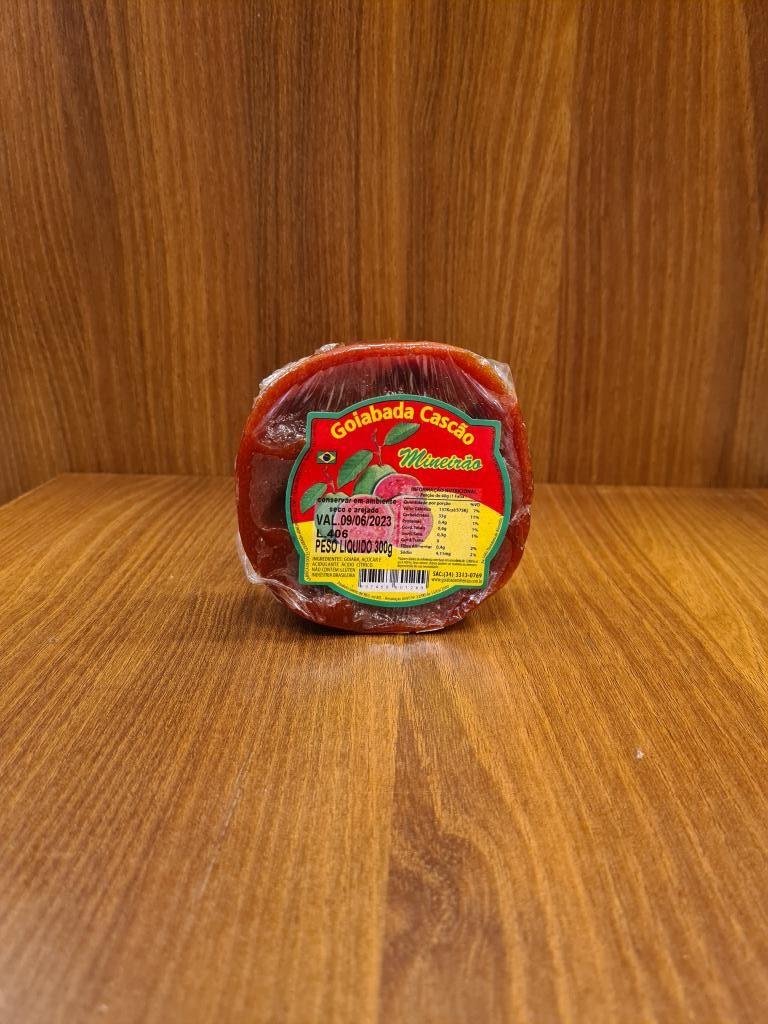 GOIABADA CASCÃO 300G MINEIRÃO