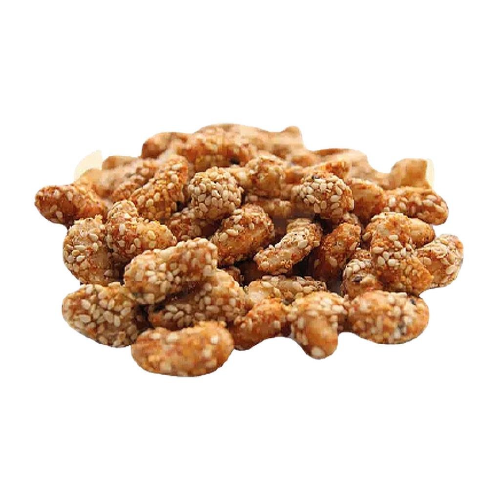 CAJU CARAMELIZADA COM GERGELIM