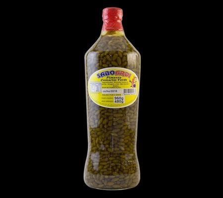 PIMENTA CUMARIM VERDE GARRAFA